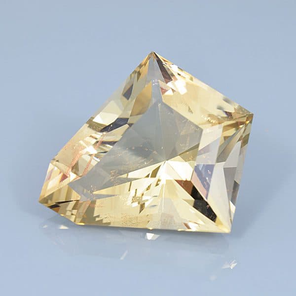 Finished version of Custom Shield Cut Sunstone