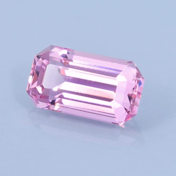 Finished version of Emerald Cut Tourmaline