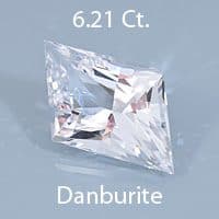 Rough version of Radiant Step Rhombus Cut Danburite