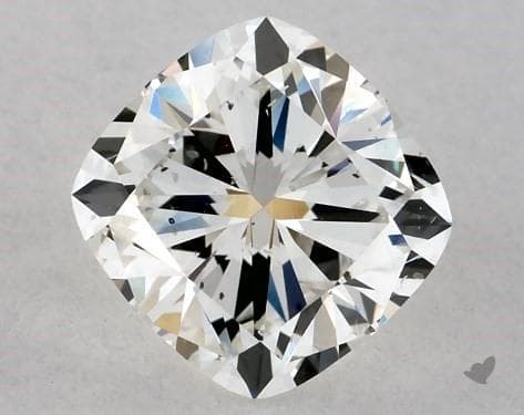 cushion-cut si1 clarity diamond