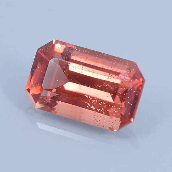 Finished version of Emerald Cut Sunstone