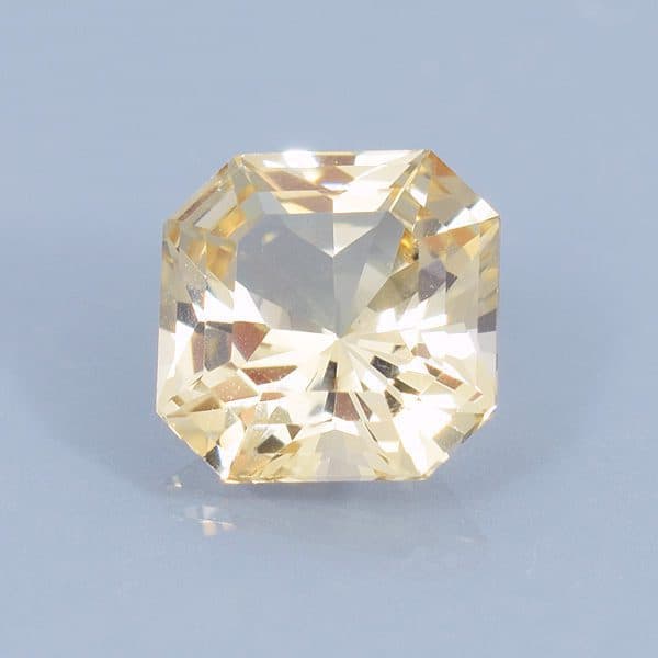 Finished version of Barion Square Cut Grossular Garnet