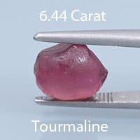 Rough version of Custom Oval Cut Tourmaline