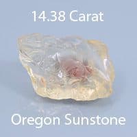 Rough version of Custom Barion Kite Cut Sunstone