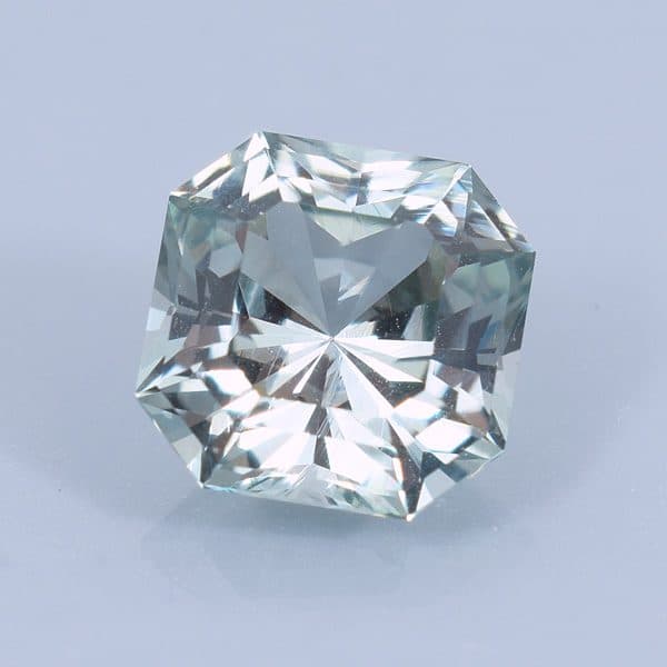 Finished version of Barion Square Cut Sapphire