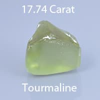 Rough version of Custom Barrel Cut Tourmaline