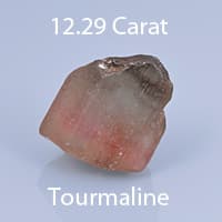 Rough version of Step Cut Freeform Cut Tourmaline