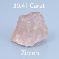 Rough version of Custom Barion Kite Cut Zircon