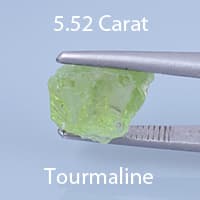 Rough version of Custom Marquise Cut Tourmaline