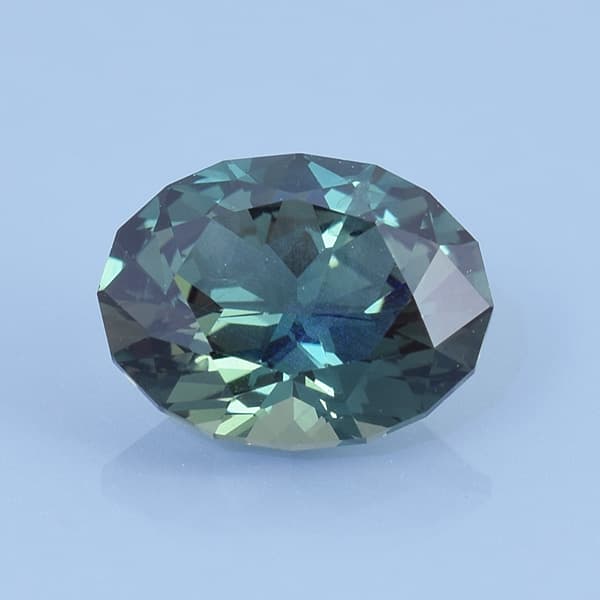 Custom Brilliant Oval Cut Sapphire