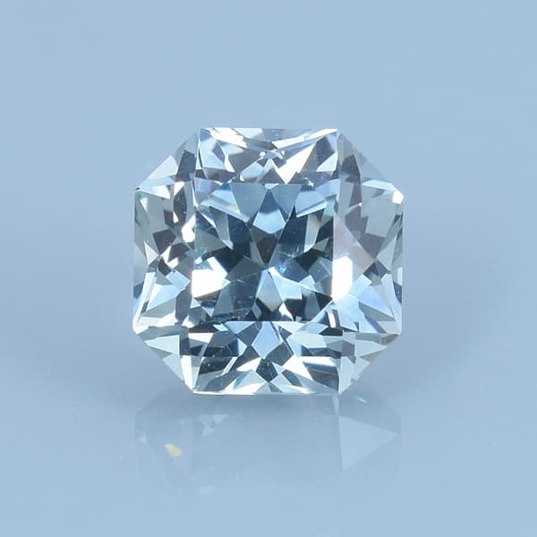 Custom Square Brilliant Cut Sapphire