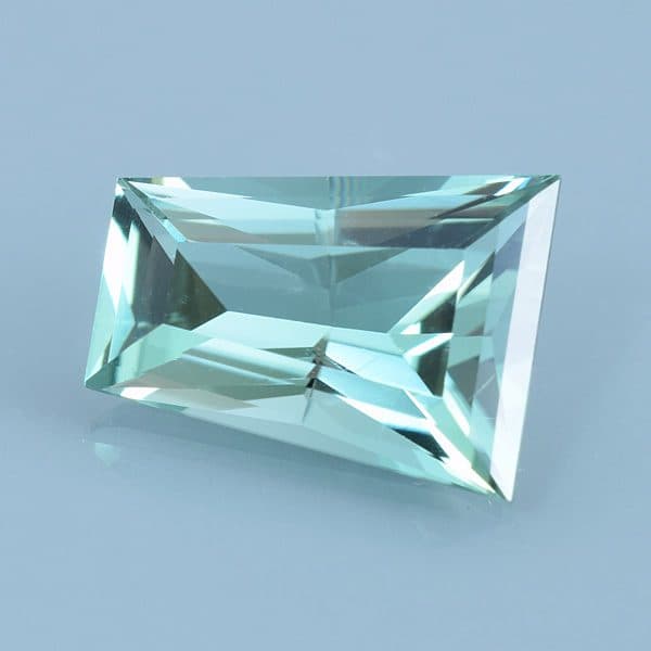 Custom Tapered Baguette Cut Tourmaline