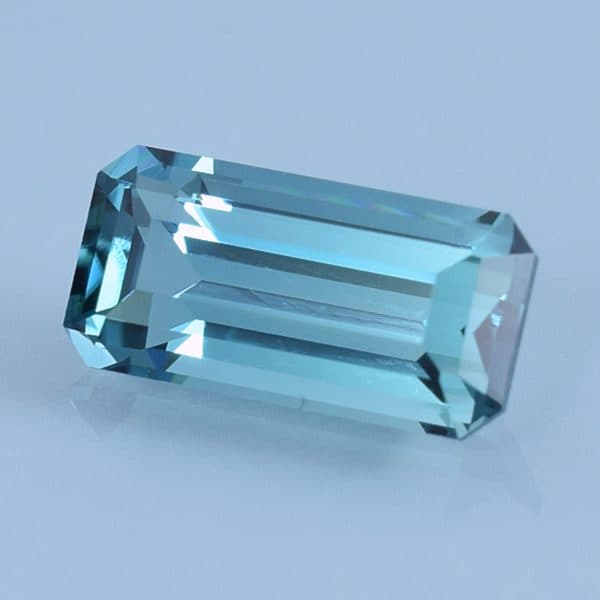 Finished version of Emerald Cut Tourmaline