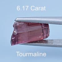 Rough version of Custom Emerald Cut Tourmaline
