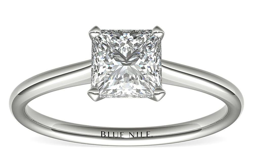princess cut - most popular diamond shapes