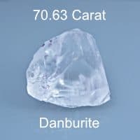 Rough version of Custom Triangular Shield Cut Danburite