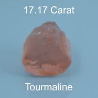 Rough version of Scissor Topped Emerald Cut Rhodollite Garrnet