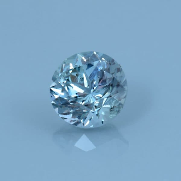 Finished version of Portuguese Brilliant Cut Sapphire