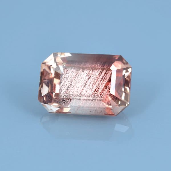 Finished version of Emerald Cut Sunstone