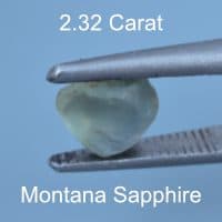 Rough version of Portuguese Brilliant Cut Color Shift Sapphire