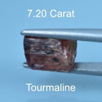 Rough version of Custom Barion Square Cut Tourmaline