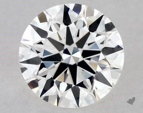 1.05 Carat G-VS1 True Hearts TM Cut Round Diamond James Allen