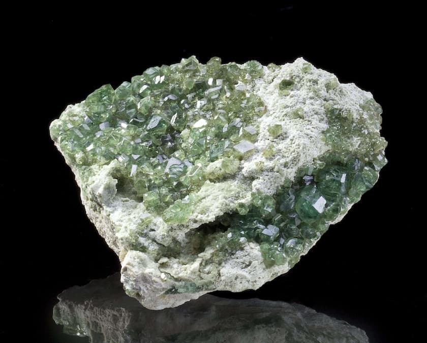 demantoid garnets - Madagascar