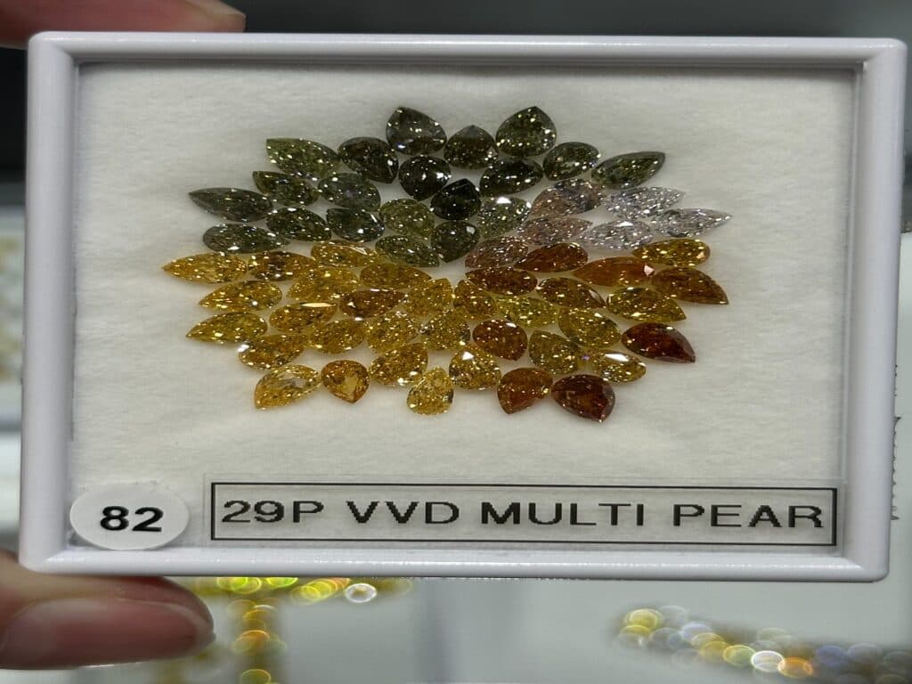 natural and untreated fancy-colored diamonds