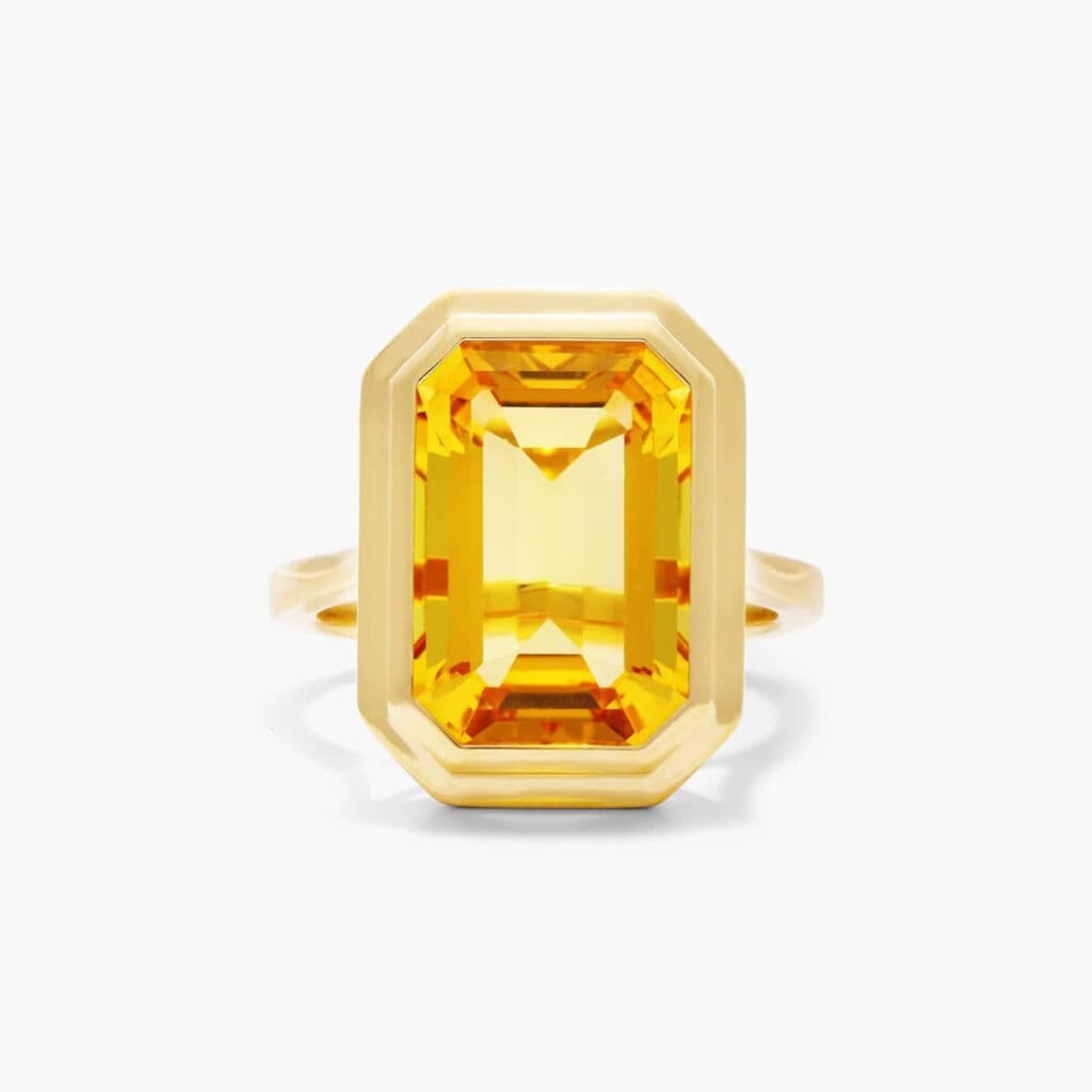 6.5 ct. citrine is free from such inclusions