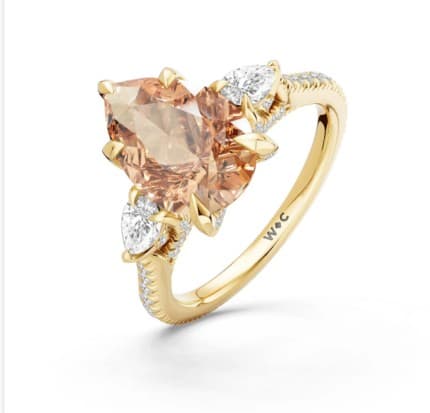 pear shaped morganite