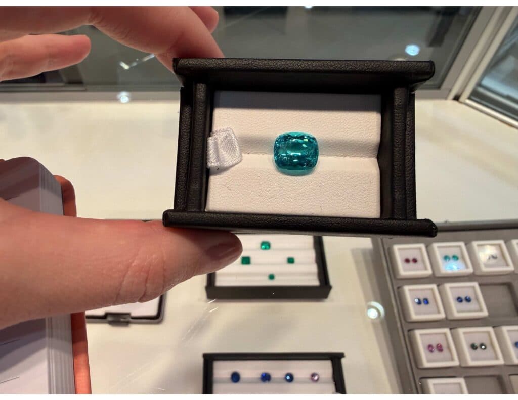 5.16 ct. Paraiba tourmaline from Mozambique