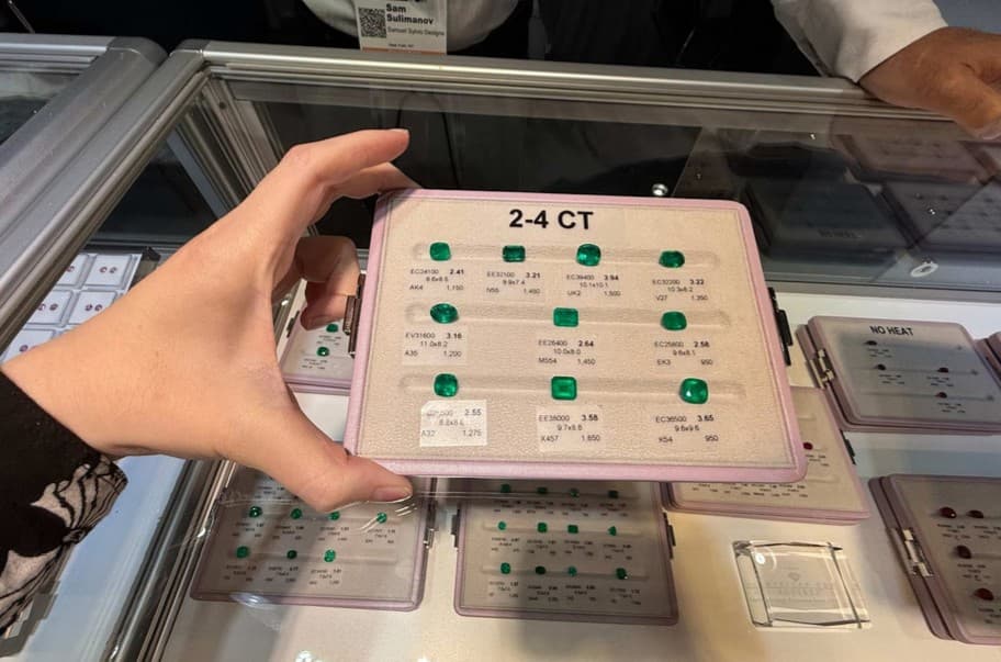 fine emeralds by Samuel Sylvio