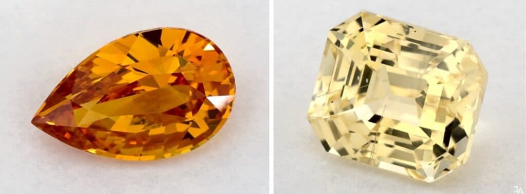 clarity comparison sapphires