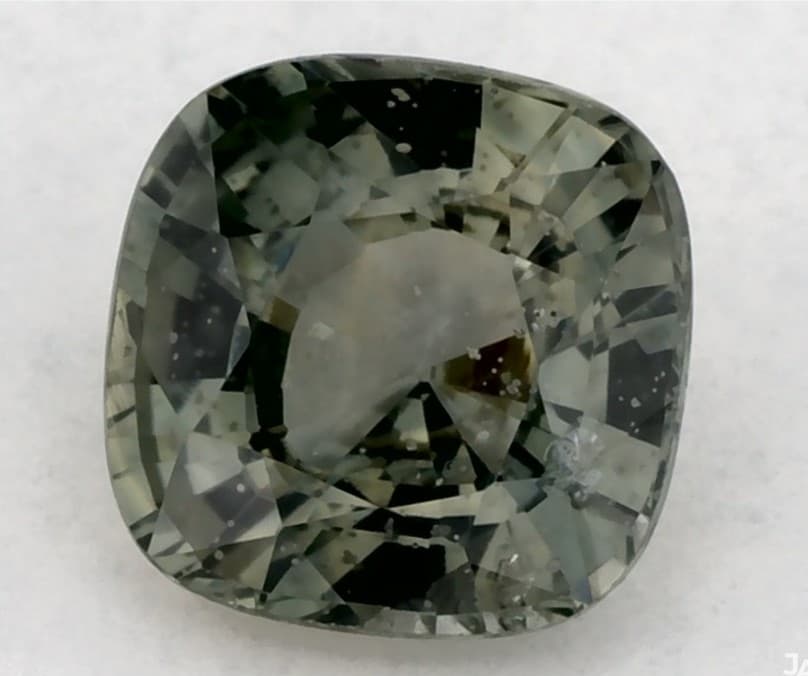 1.07 ct. green sapphire