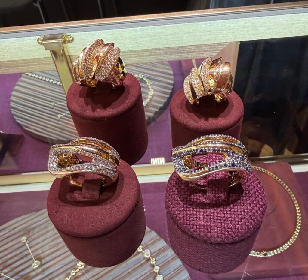 jv insardi pave serenity and continuum rings
