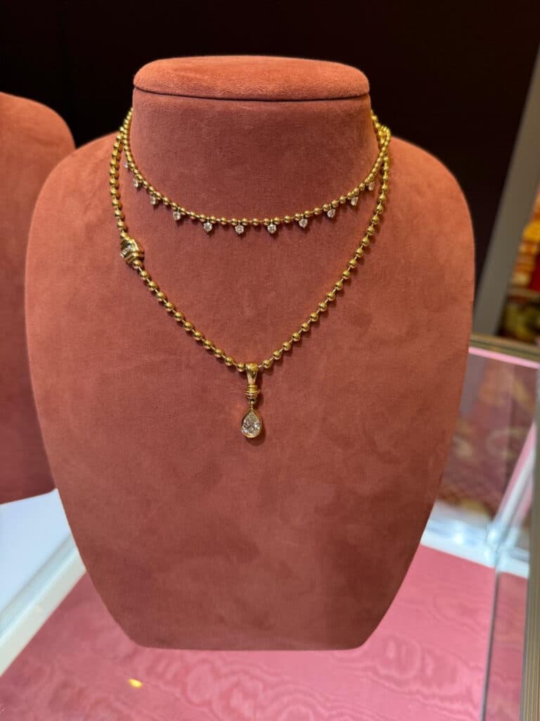 studio 24 bauble and dangle ball chain necklaces