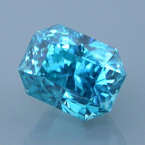 zircon 8 after - repaired and recut gems