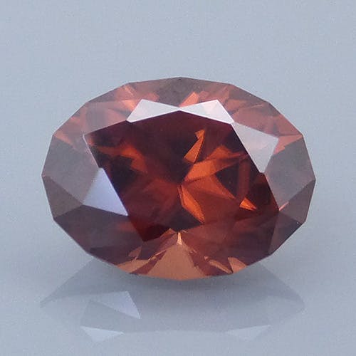 zircon 66 after - repaired and recut gems