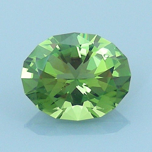 chrome tourmaline - fancy oval