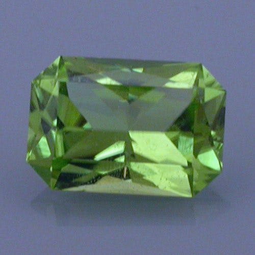Radiant Emerald Cut Peridot