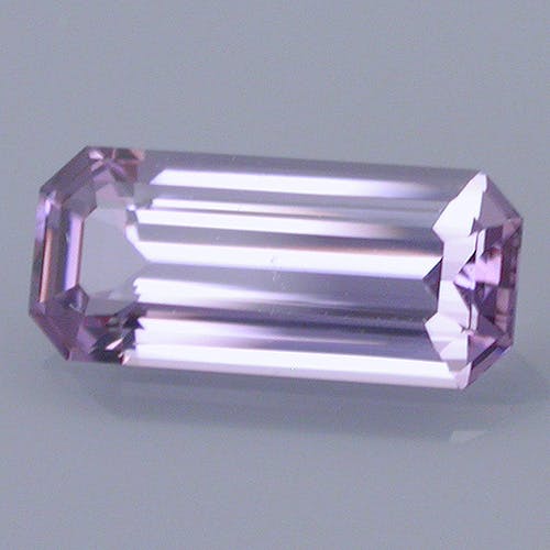 Finished version of Emerald Cut Spinel