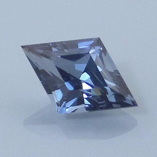 Finished version of Fanchy Diamond Shape Cut Spinel