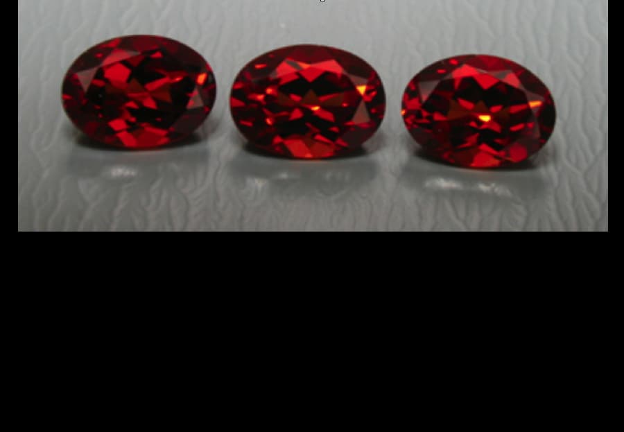 Malaia Garnet (Malaya Garnet) - Natural, Faceted, Red - International ...