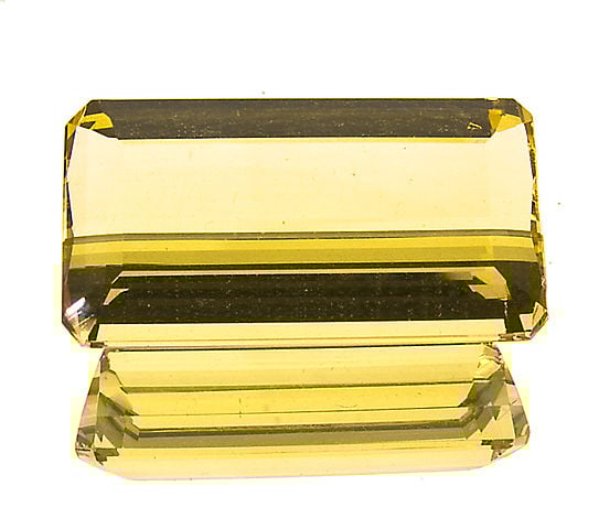 emerald-cut topaz - Brazil