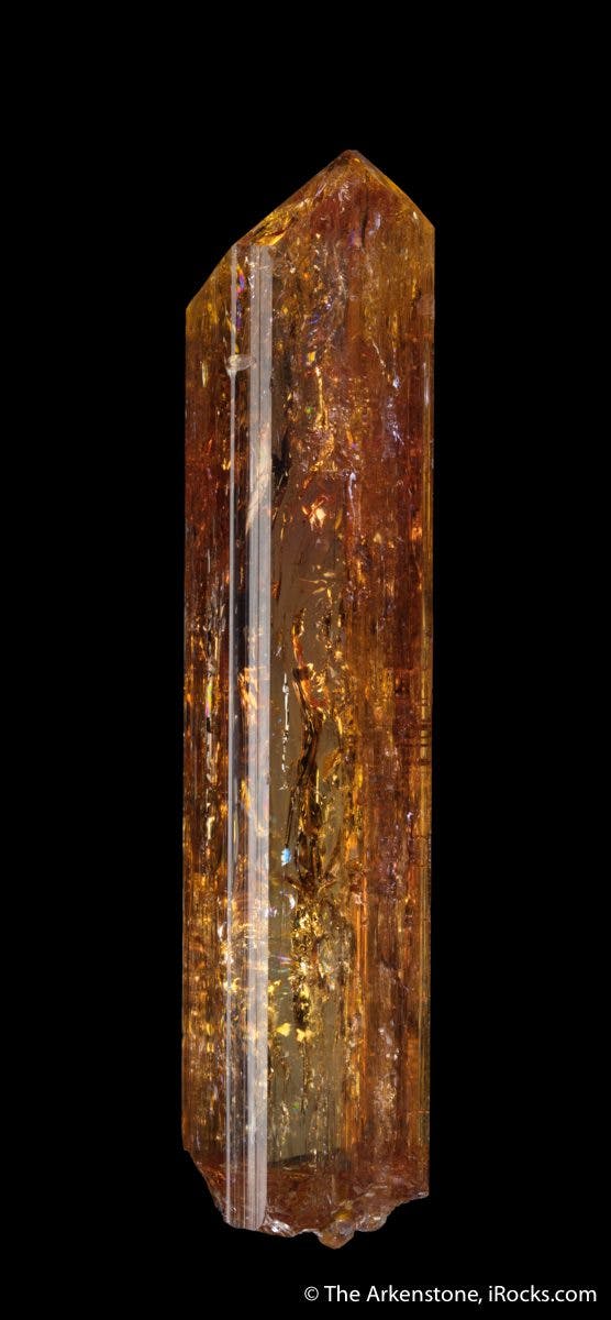 how does imperial topaz form