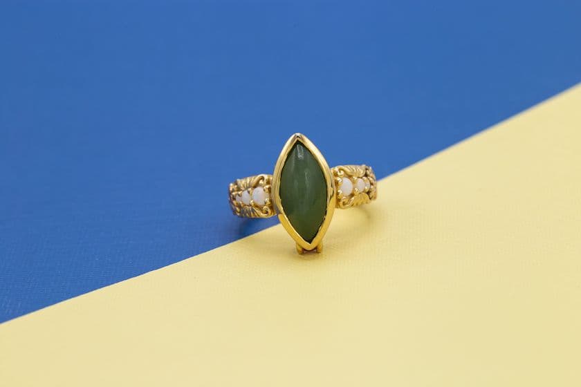 Jade Engagement Ring Guide International Gem Society