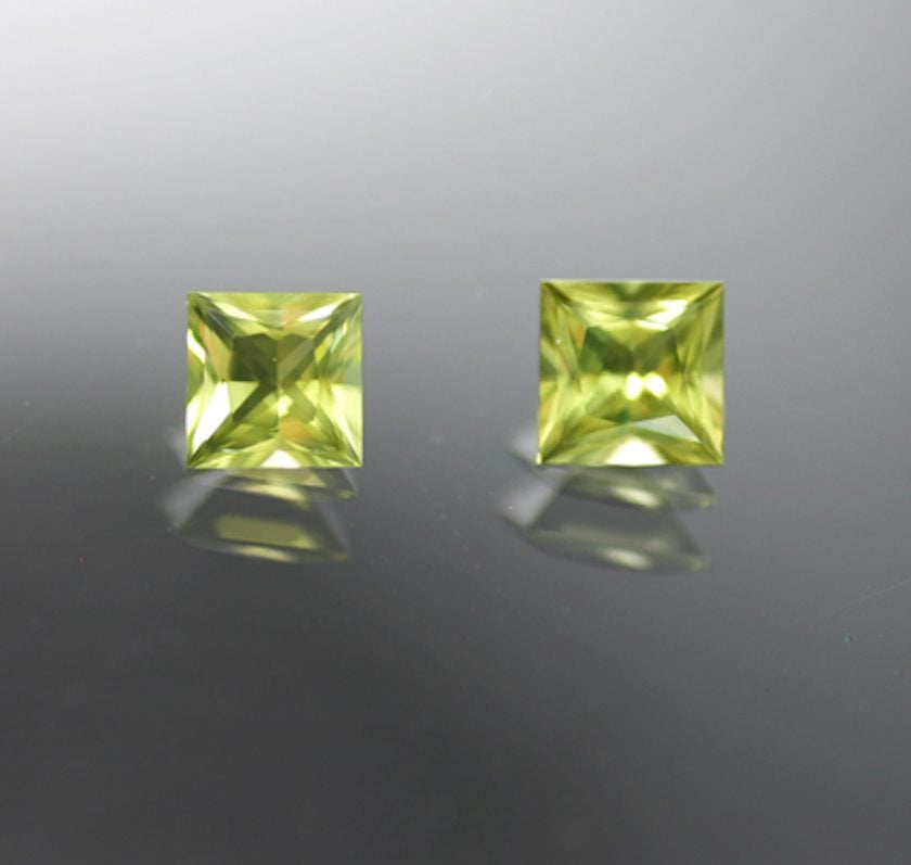 canary tourmalines - Zambia