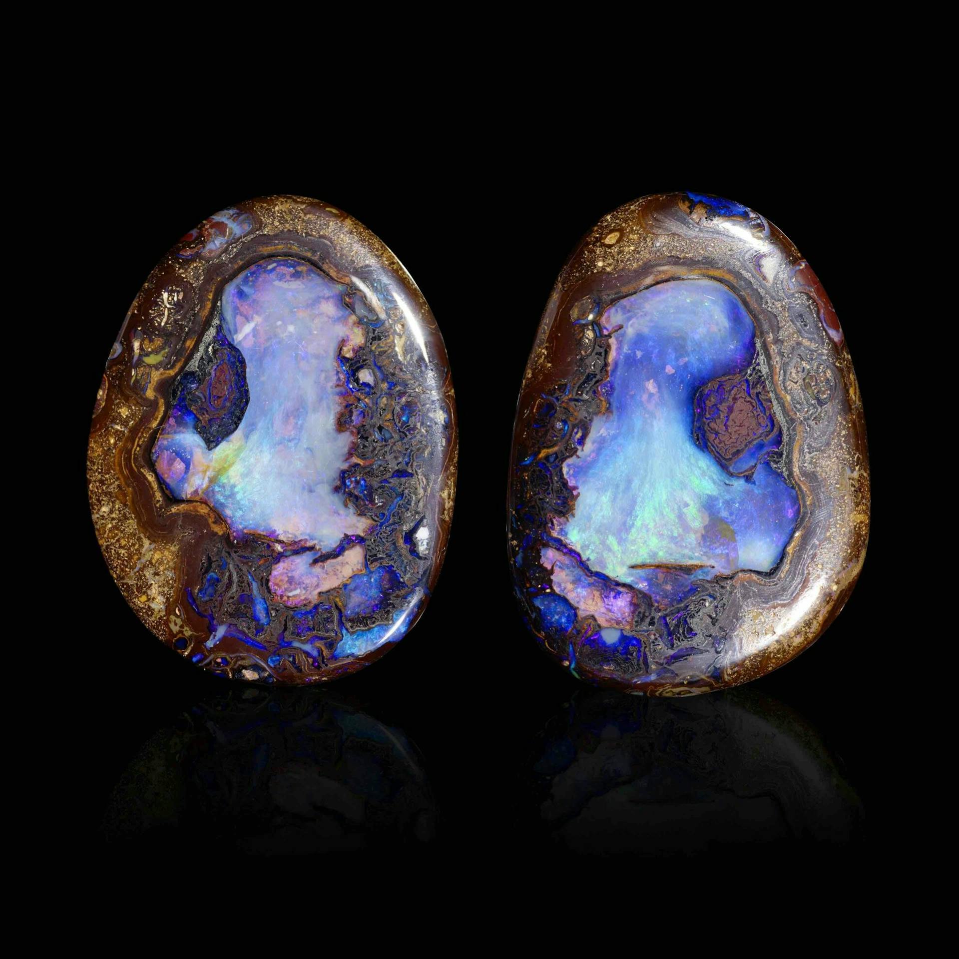 Yowah nuts - opals in the Australian Outback