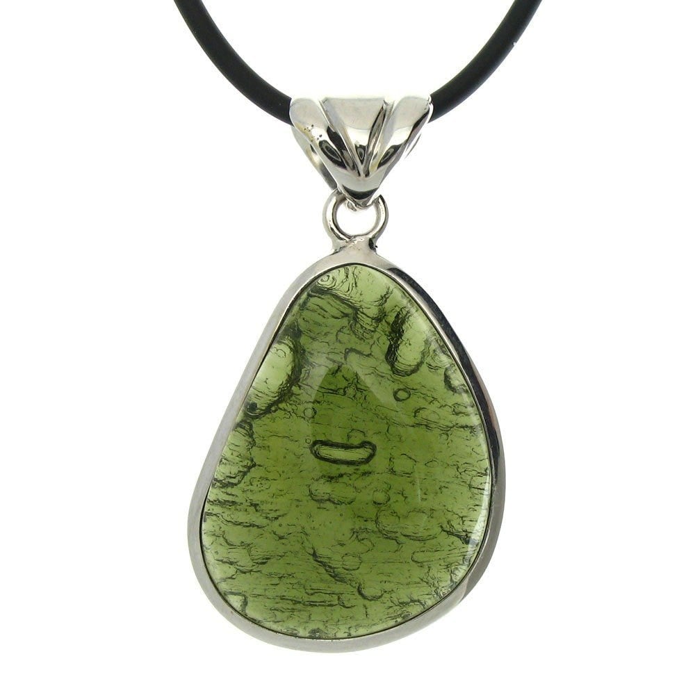 moldavite pendant