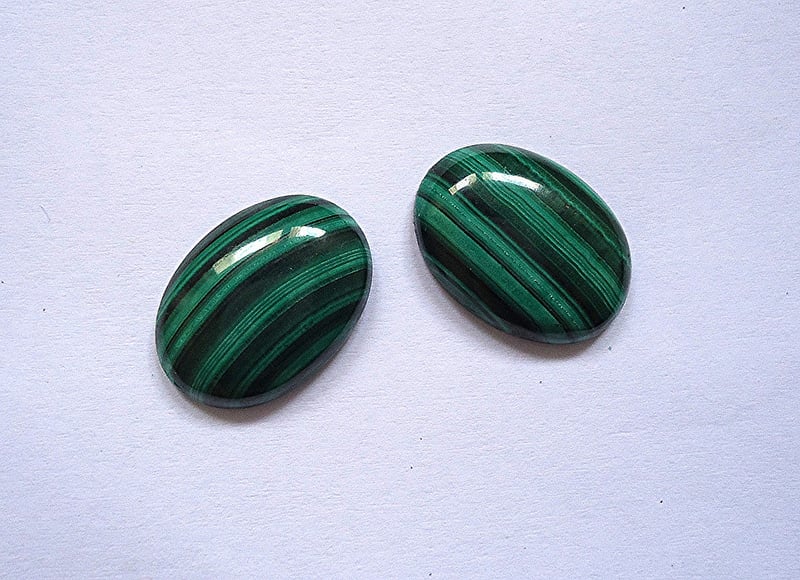 malachite - idiochromatic gems